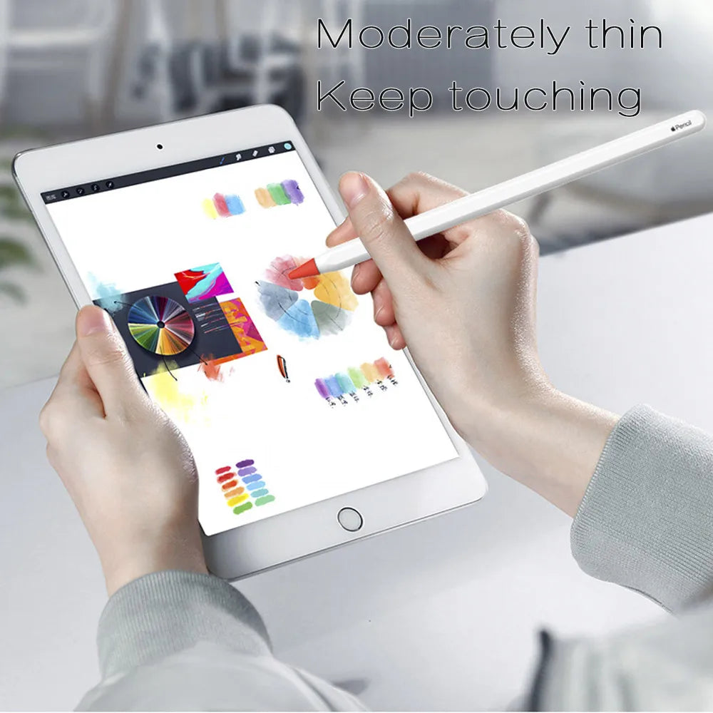 8pcs Cover Compatible with Apple Pencil 1st and 2nd Generation,Silicone Nibs Cover Replacement for iPad Pencil stylus Pen Nib