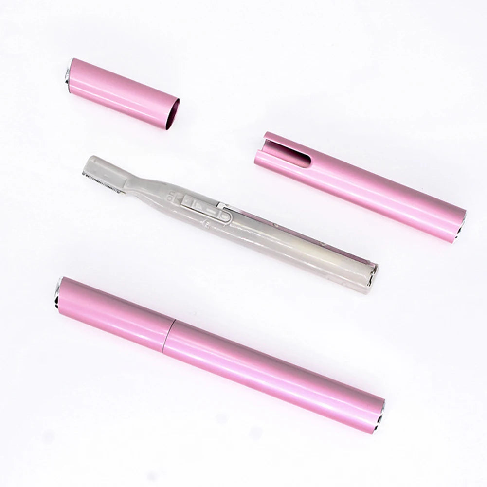 Hot Practical Popfeel Electric Eyebrow Body Face Hair Trimming Blade Razor Shaver Remover Trimmer Makeup Tools