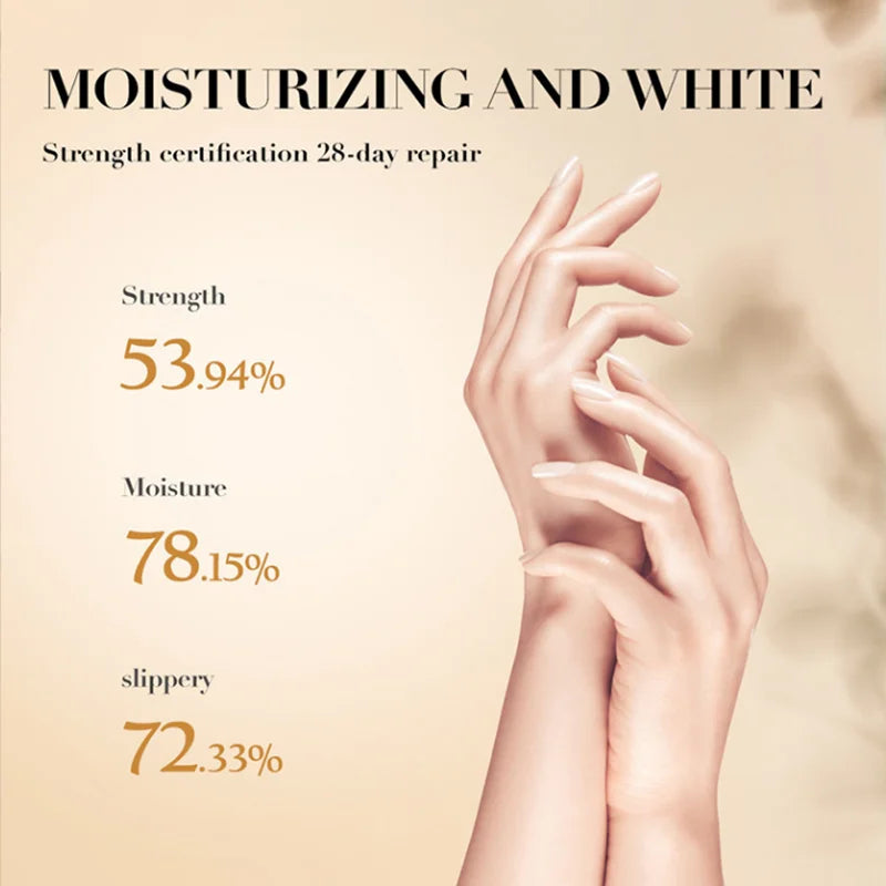 Collagen Anti-wrinkle Removal Hand Cream Moisturizing Nourish Whitening Exfoliating Calluses Gel Anti-Aging Crack Repair 30G