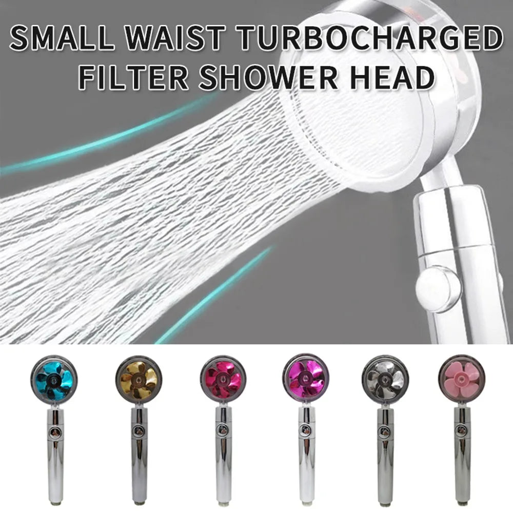 360 Degrees Rotating Shower Head Water Saving Shower Head Bathroom Accessories High Pressure Spray Nozzle