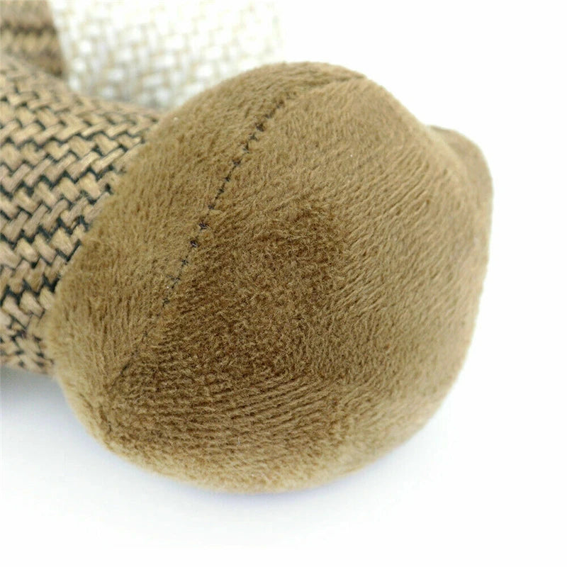 Monkey Doll Squeak Pet Toys Plush Dog Toys Plush Pet Supplies Durable