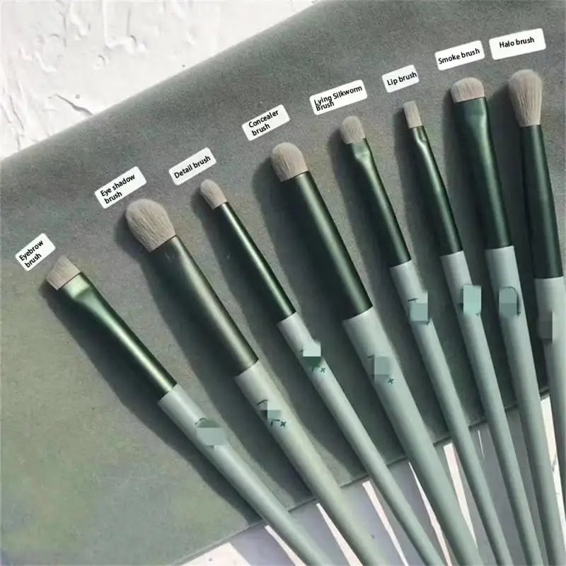 1~9PCS Makeup Brushes Set Eye Shadow Foundation Women Cosmetic Brush Eyeshadow Blush Beauty Soft Make Up Tools
