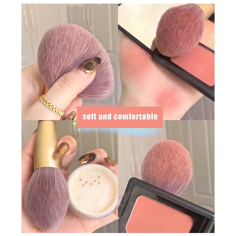 9Pcs Purple Makeup Brushes Set Super Soft Eyeshadow Eyebrow Brush Cosmetics Foundation Blush Contour Makeup Brushes Beauty Tools