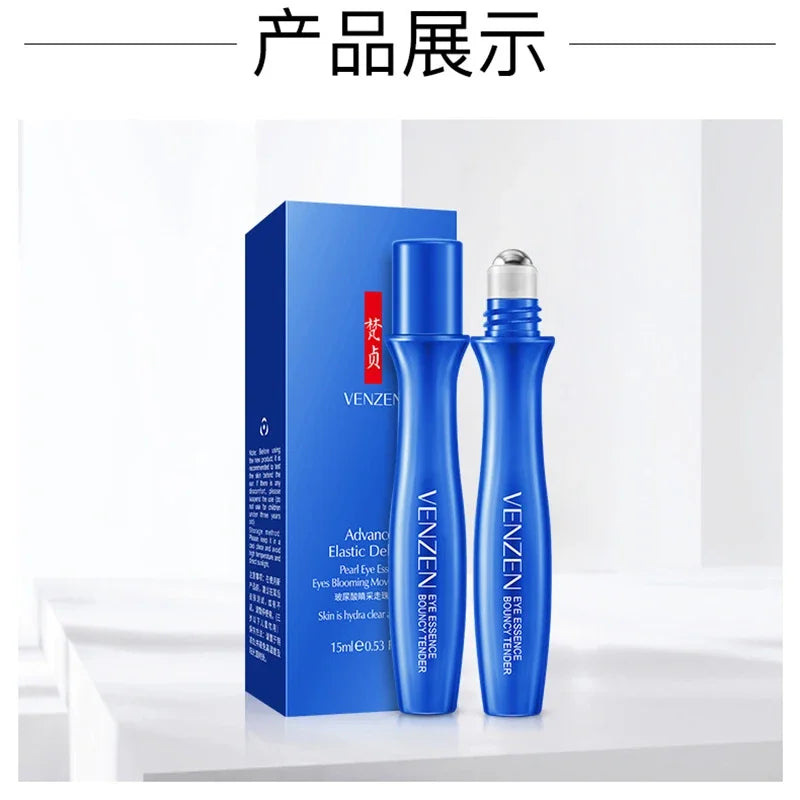 Hyaluronic Acid Roll-on Eye Serum Moisturizing Eye Cream Firming Anti Wrinkle Anti-Dark Circle Remove Puffiness Bags Eye Care