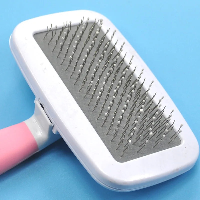 Pet Dog Hair Removal Needle Combs Fur Cleaning Brush Grooming Large Size Combs Tool Candy Color Non-slip Pets Supplier Original