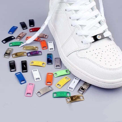 Shoelace Buckle Metal Shoelaces AF1 Shoelaces Buckle Accessories Metal Lace Lock DIY Sneaker Kit Metal Lace Air Force One Buckle