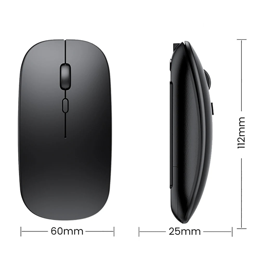 Mouse Gamer Wireless Mouse for Notebook Laptop Computer PC,Slim Mini Noiseless Ergonomic Mause 2.4G USB Gaming Mice