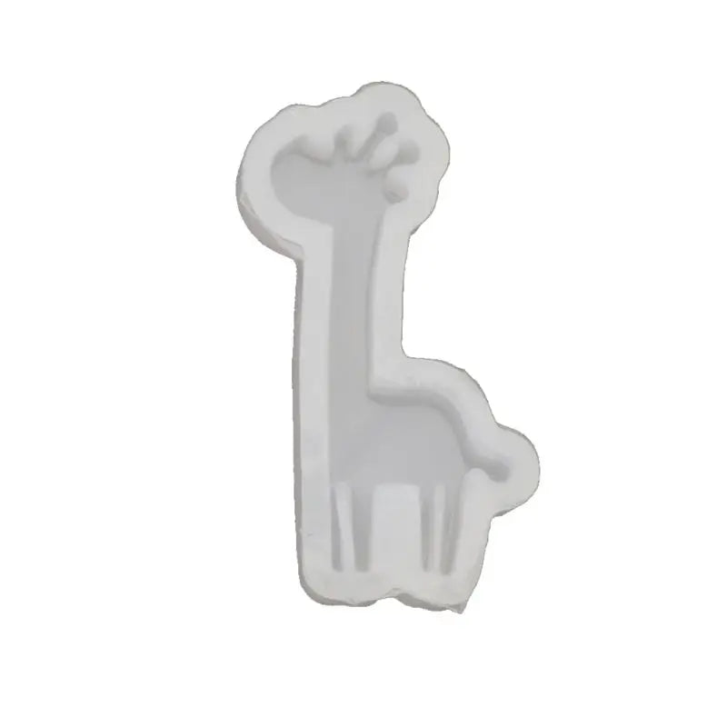 652F Shiny Glossy Little Tree Rabbit Keychain Silicone Epoxy Resin Mold DIY for Cat Pendant Jewelry for Birthday Gift C