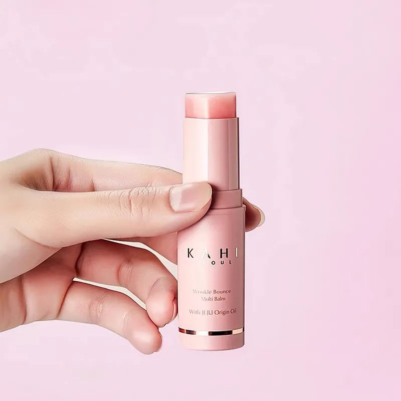 9g Korean Hydration Stick KAHI Improve Eye Neck Wrinkles Moisturizing Universal Little Powder Stick Anti-aging Fade Fine Lines