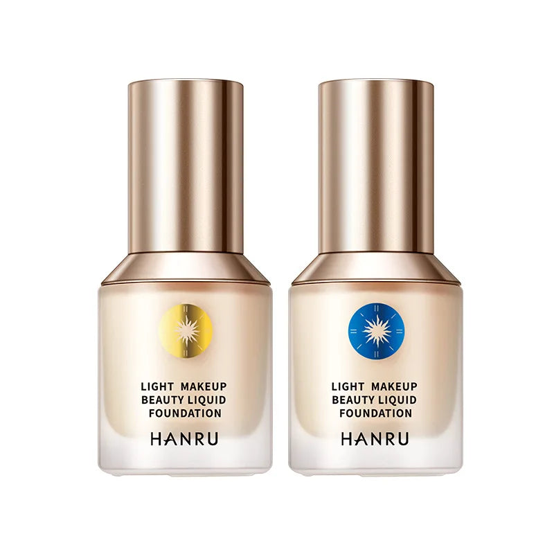 Soft Matte Long wear Liquid full cover Foundation Perfect 2 in 1 Waterproof Contour Foundation Concealer 30ml base makeup