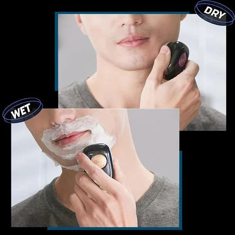 Electric Razor for Men,Mini Portable Shaver,Hair Remover for Ladies,Wet and Dry Mens Razor Easy Use for Travel, Christmas Gifts
