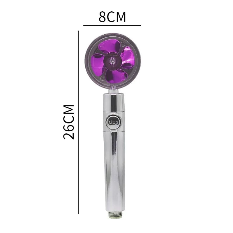 360 Degrees Rotating Shower Head Water Saving Shower Head Bathroom Accessories High Pressure Spray Nozzle
