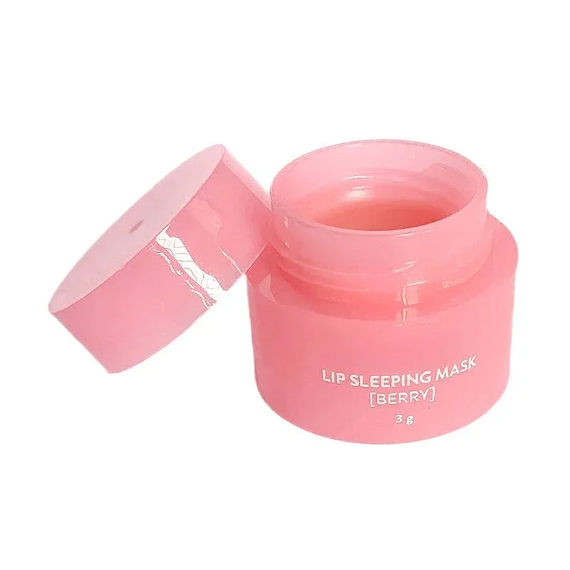 Korea lips care lip sleep mask night sleep hydrated maintenance lip balm pink lips whitening cream nourish protect