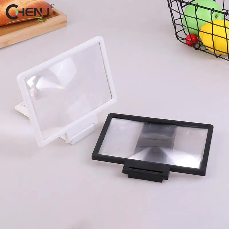 3D Cell Phone Screen Magnifier HD Video Amplifier Stand Bracket Phones Screen Magnifier For Smartphones Mobile Phone Accessories