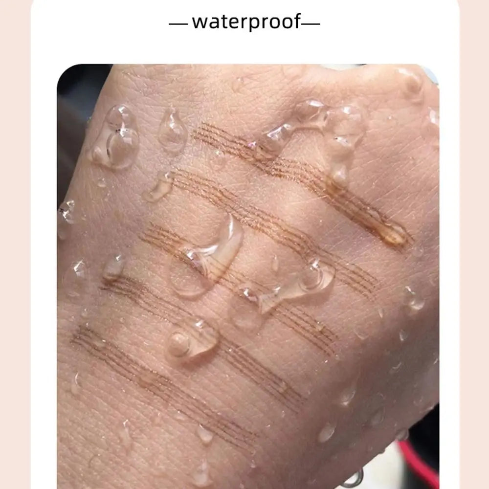 Eyebrow Enhancers 4 Points Eyebrow Pencil Waterproof Non-smudge Four Fork Tip Liquid Eyebrow Pen Quick Dry Long Lasting