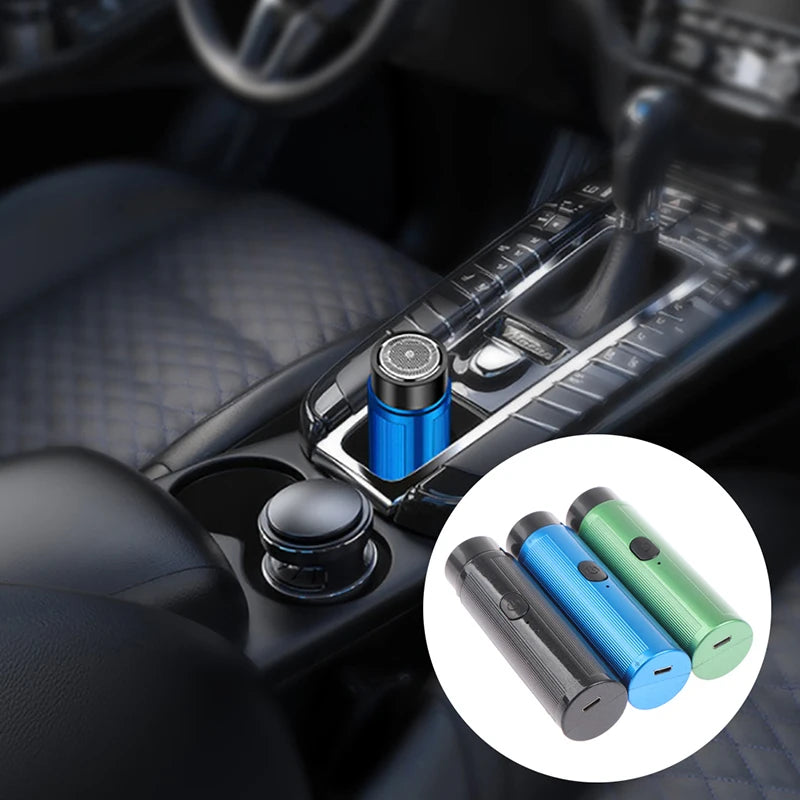 Portable Mini Electric Shaver Washable Beard Trimmer Men Shaver Razor USB Travel