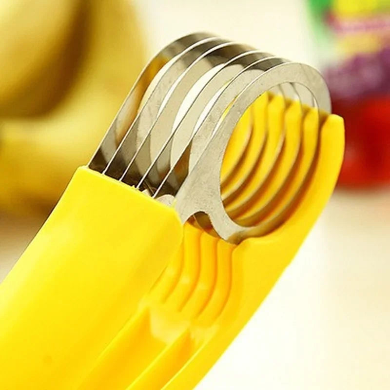 Creative Slicer home daily Banana Cutter Cucumber Vegetable Peeler for Fruit Salad Sundaes Kitchen Tools Ham sausage Slicer