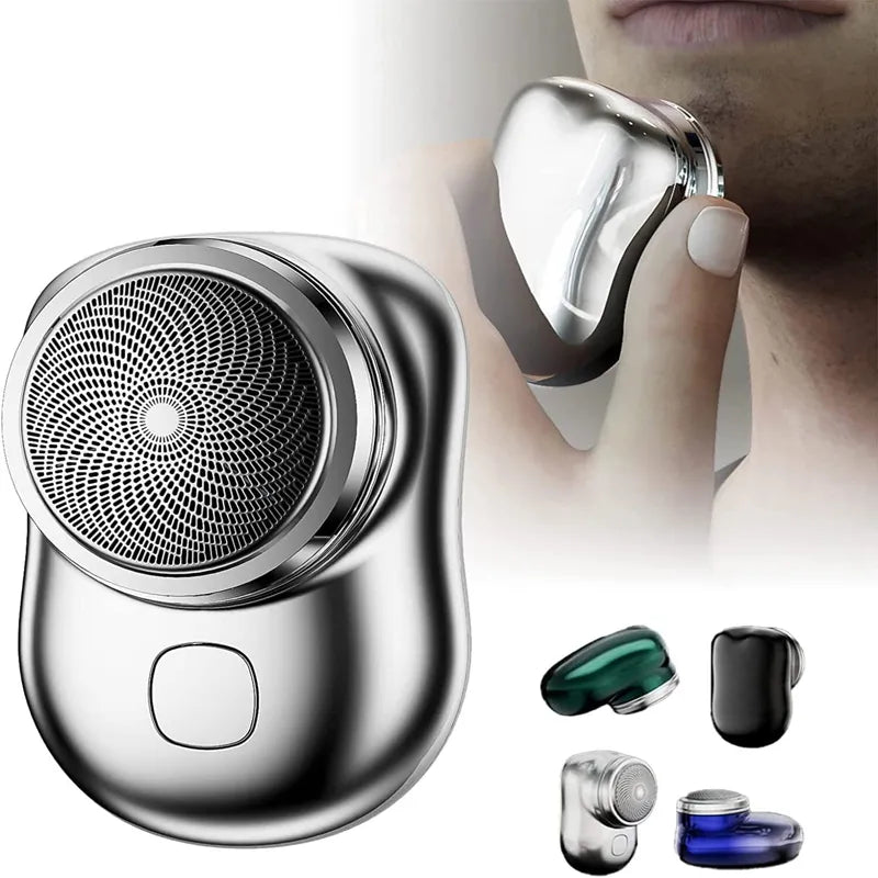 Electric Razor for Men,Mini Portable Shaver,Hair Remover for Ladies,Wet and Dry Mens Razor Easy Use for Travel, Christmas Gifts