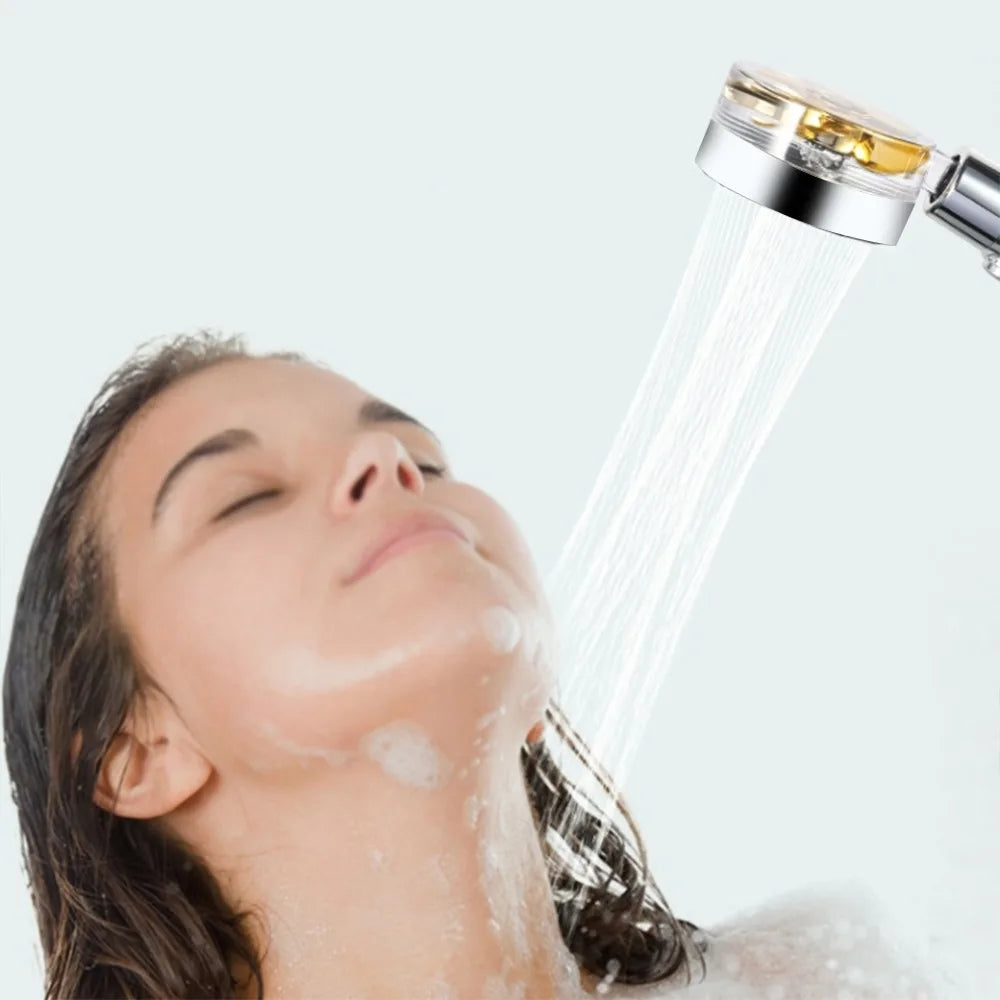 360 Degrees Rotating Shower Head Water Saving Shower Head Bathroom Accessories High Pressure Spray Nozzle