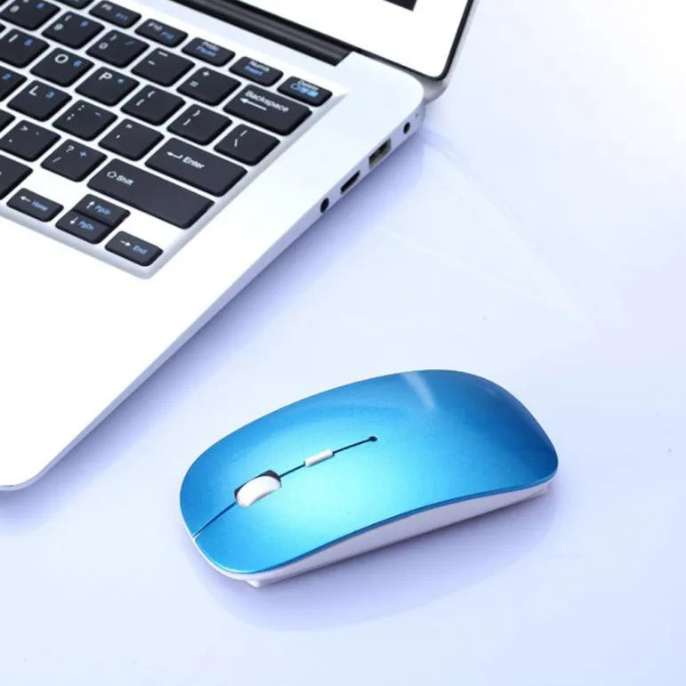 For PC 4 Wireless Optical USB Laptop 2400 Gaming Mouse Mice DPI Button Mouse Pc Desktop Office Entertainment Laptop Accessories