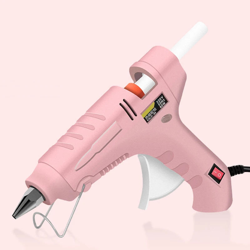 YLONGDAO 20/70W Hot Melt Glue Gun with 7mm Glue Sticks Mini Industrial Guns Heat Temperature Thermo Electric Repair Tool