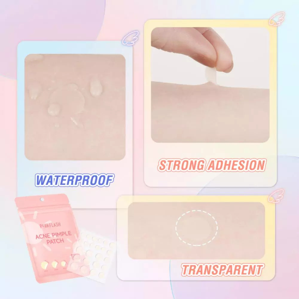 Daily/Night Skin Care Acne Patch Tea Tree Oil Acne Remover Acne Pimple Patch Invisible Acne Treatment Patches Korean Cosmetic