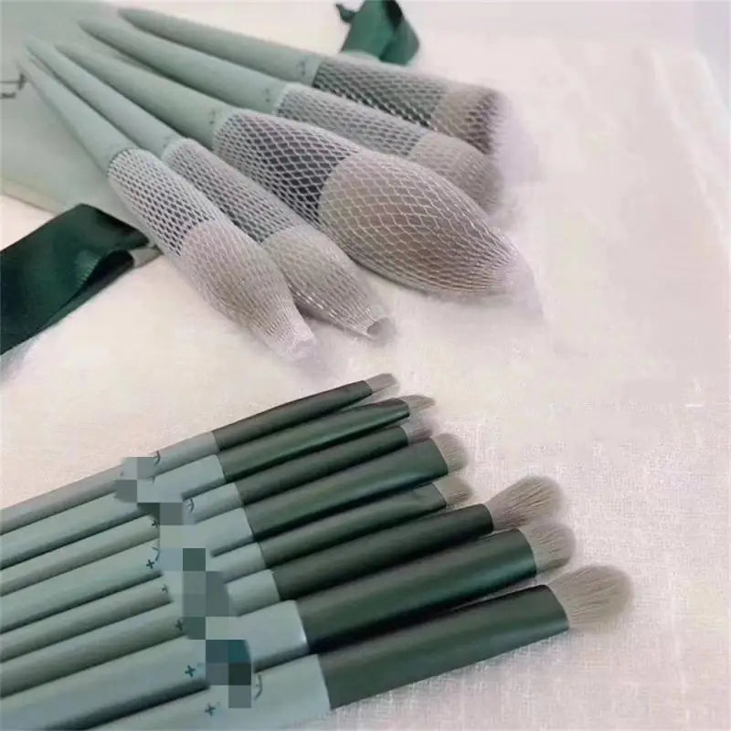 1~9PCS Makeup Brushes Set Eye Shadow Foundation Women Cosmetic Brush Eyeshadow Blush Beauty Soft Make Up Tools
