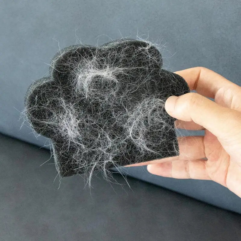2In 1 Pet Hair Remover Cat Claw Shape Laundry Ball Washing Machine Lint Catcher Reusable Cloth Sofa Cat Dog Hair Cleaning Sponge