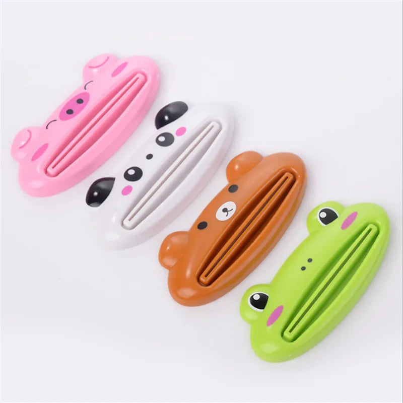 Kitchen Supplies Bathroom Multi-function Tool Cartoon Toothpaste Squeezer Kitchen Gadget Useful Home Tools Bathroom Decoration