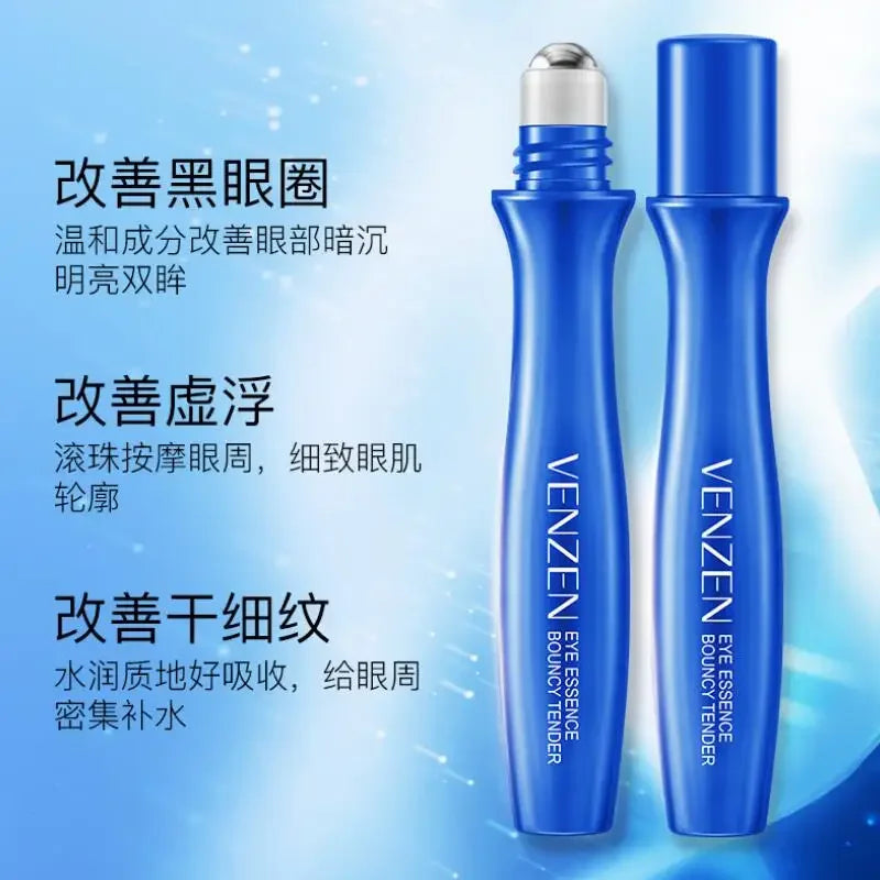 Hyaluronic Acid Roll-on Eye Serum Moisturizing Eye Cream Firming Anti Wrinkle Anti-Dark Circle Remove Puffiness Bags Eye Care