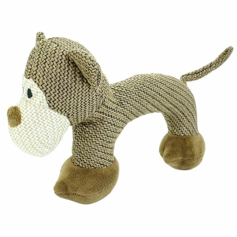 Monkey Doll Squeak Pet Toys Plush Dog Toys Plush Pet Supplies Durable