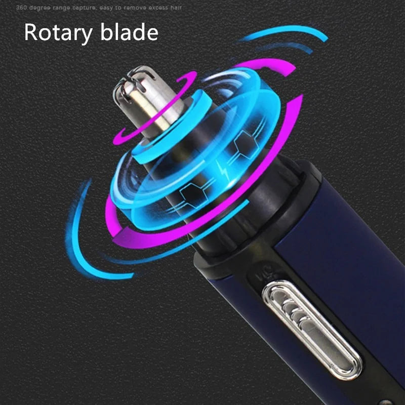 Electric Nose Hair Trimmer Removal Multifunctional Rechargeable Ear Hair Removal Shaver Face Neat Clean Trimmer Razor Care Tool
