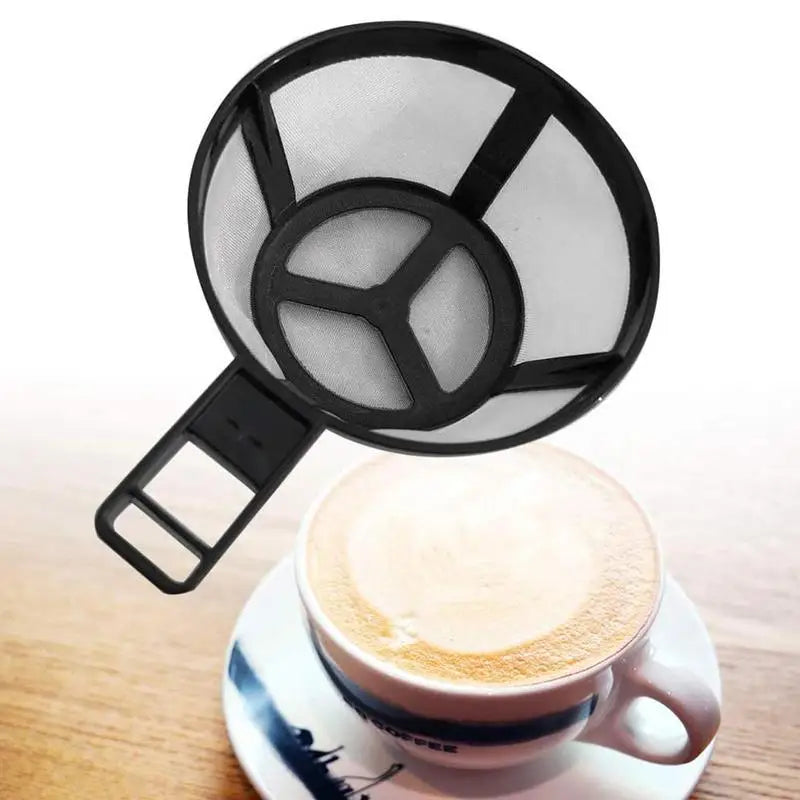 1pcs Reusable Coffee Filter Basket Cup Style Coffee Machine Strainer Mesh FDA Nylon Environmental Protection Equipment Filter
