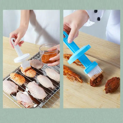 High Temperature Resistant Silicone Bottle Brush Portable Barbecue Oil Brush Household Baking Oil Brush Pancake Brush Oil Tool