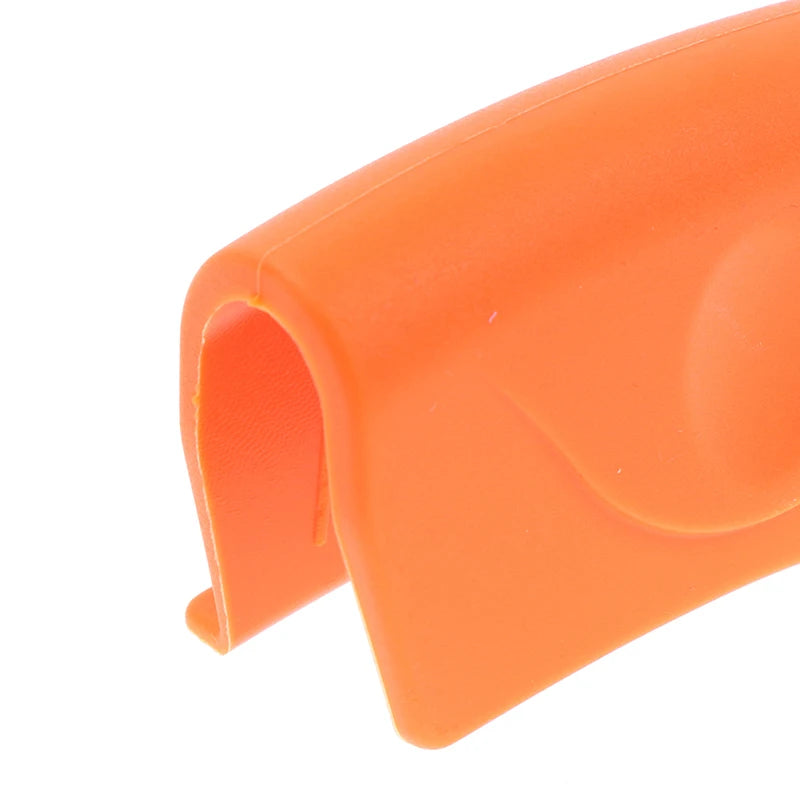 2Pcs Grip Silicone Pot Holder Sleeve Pot Glove Pan Handle Cover Grip Kitchen Tools Microwave Anti Scalding Pot Bowl Holder Clip