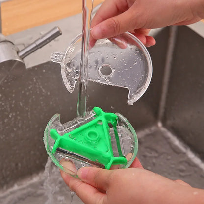3 In 1 Magic Trio Peeler Set Slicer Stainless Steel Peeler Shredder Cutter Multi Peel Blade Grater Kitchen Accessories Non-Slip
