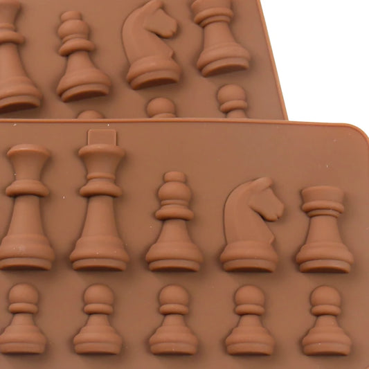 DIY Cake Mold Chess Shaped Chocolate Molds Ice Cube Mould Baking Mould Silicone Mold Cake Decorating Tools Kitchen Accessories