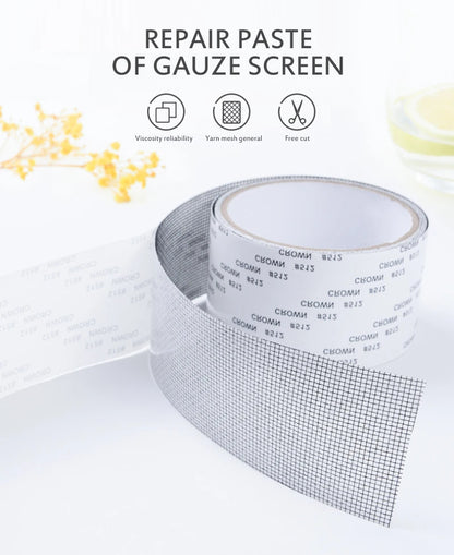 Anti-mosquito Mesh Sticky Wires Patch Repair Tape Mesh Window Screen Door Mosquito Netting Patch Repair Broken Hole Fix Net