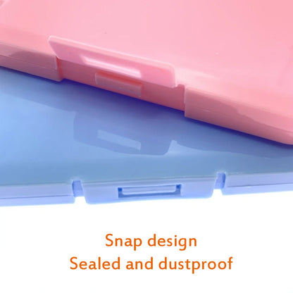 1pc Portable Moisture-Proof Dustproof Face Shield Mask Storage Box Disposable Face Nose Cover Organizer Holder Mask Storage Case