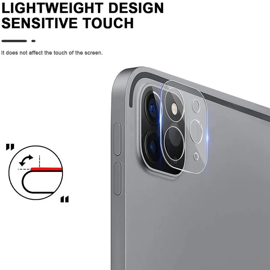 2 Pcs Camera Lens Glass For Apple iPad Pro 11 12.9 2020 2021 Screen Protector pad Protective Film For Apple iPadPro 12.9 11 2022