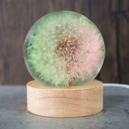 DIY Silicone Epoxy Resin Mold Round Ball Night Light Silicone Mold LED Night Light Lamp Holder Bottle Silicone Mold Hand-made