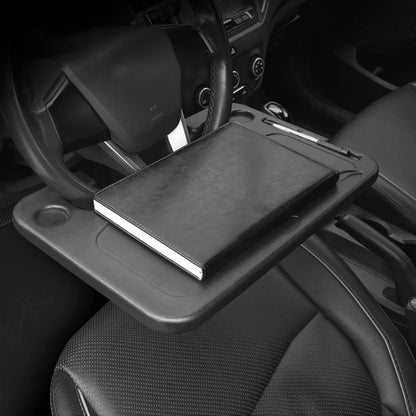 Car Steering Wheel Tray Mini Table Work Computer Desk Drink Coffea Stand Food Laptop Holder Interior Auto Accessories Storage