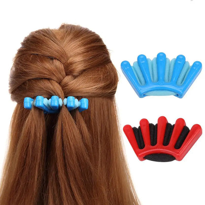 Charming French Style 1pcs Women Girls DIY Sponge Hair Braider Plait Hair Twist Braiding Tool Hair Styling Tools