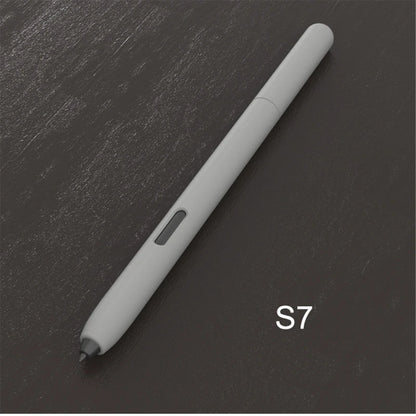 Simple business pencil case For Sam-sung Galaxy- Tab S6 S7 S-Pen Cover Cute Cartoon Tablet Silicone Pencil Case