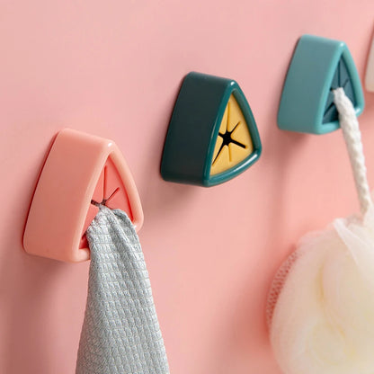 Punch Free Towel Plug Holder Bathroom Organizer Rack Towels Storage Wash Cloth Clip Bathroom Kitchen Accessories Tool
