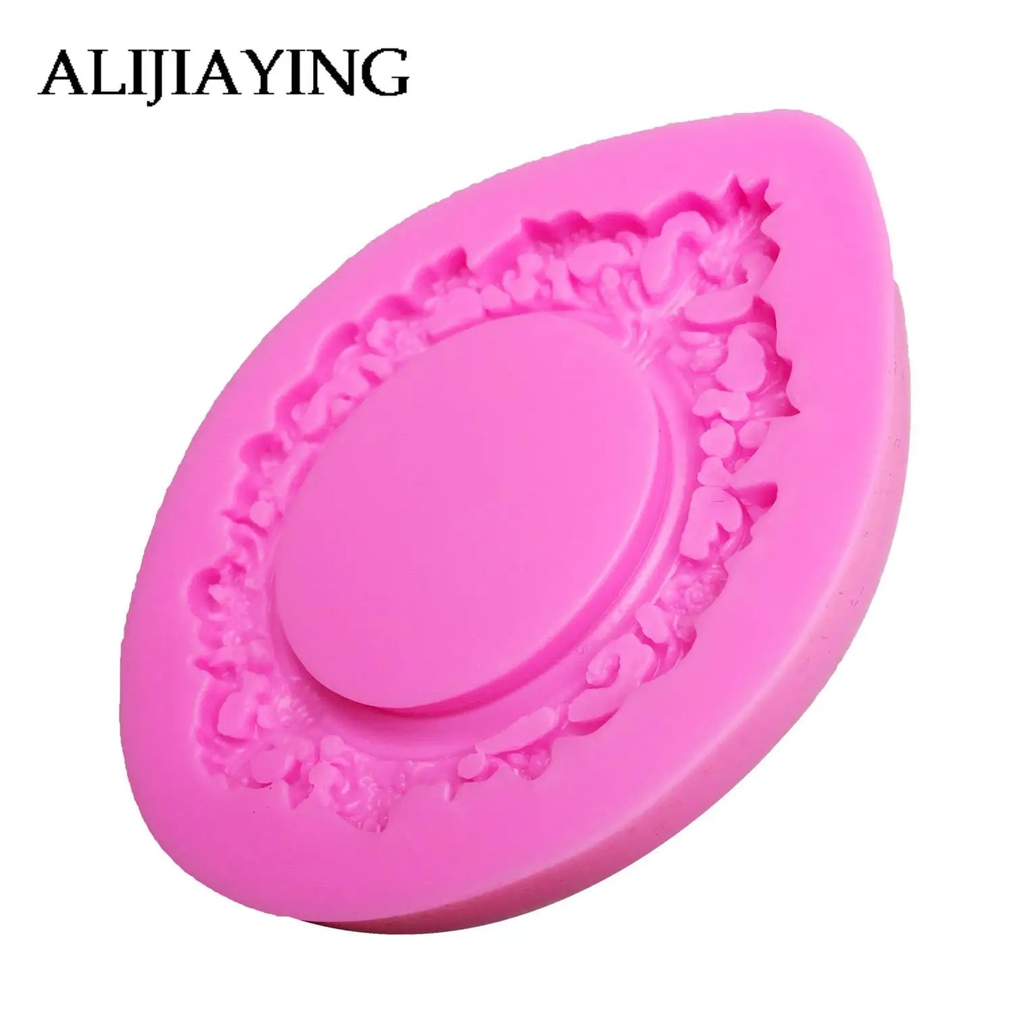 M0611 Frame silicone mold fondant mould cake decorating tools chocolate gumpaste molds
