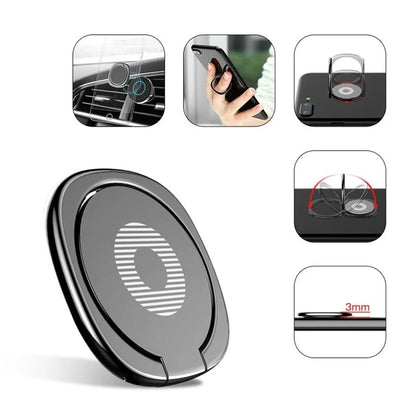 Magnetic Mini Dashboard Car Holder Ring Phone Mobile Holder Universal for IPhone Samsung Oneplus 7 Pro Car Bracket Stand Support