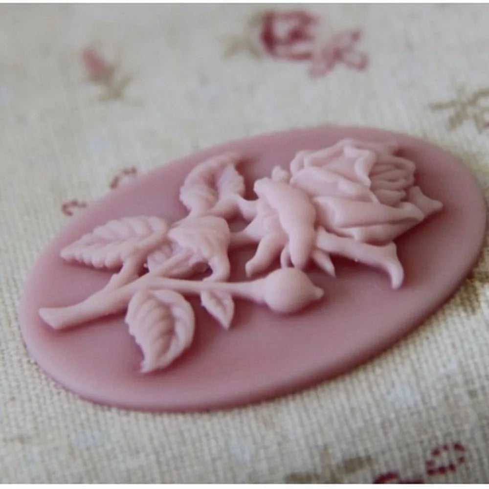 1Pcs Hot Sell Rose Flower Cake Silicone Mold Fondant Cake Decorating Chocolate Craft Decoration Mold Kitchen Baking Cake Tools