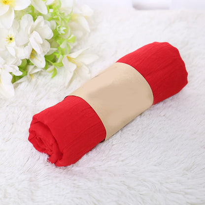 180*50cm Candy Colored Women Scarf Cotton Linen Long Scarf Solid Color Soft Scarves Shawls For Lady Muslim Hijab Muffler Scarf