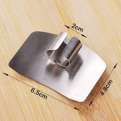 Kitchen Accessories Stainless Steel Hand Finger Protector Knife Cut Slice Safe Guard Kitchen Tool Durable Safe Kitchen Essential